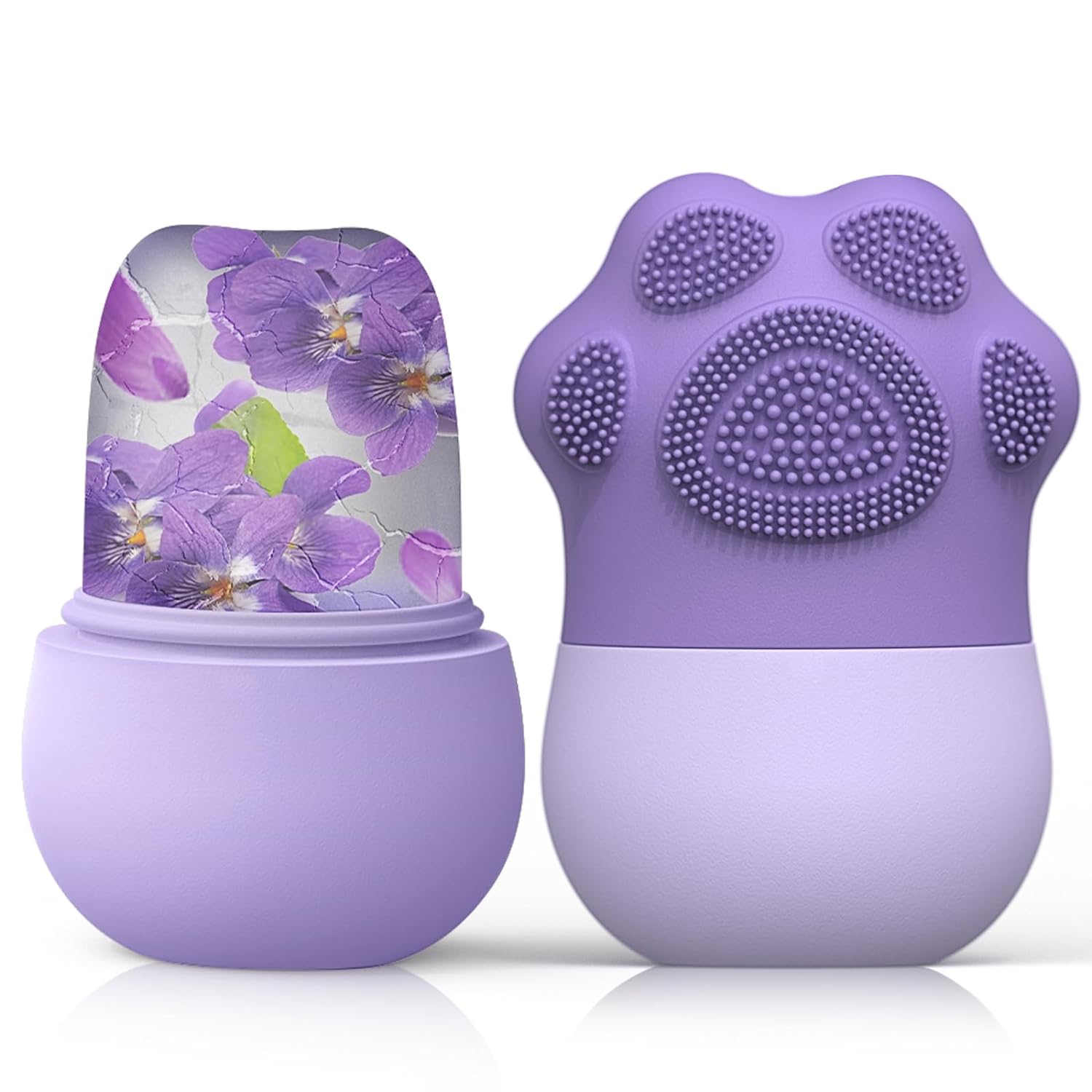 Face Ice Roller Puffiness - ลูกกลิ้งน้ําแข็งบนใบหน้าสําหรับการดูแลผิว - ลดอาการบวมของดวงตาและนวดหน้า - เครื่องมือความงามซิลิโคนสําหรับผู้หญิง