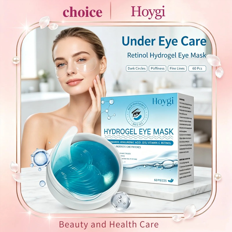 Collagen Under Eye Patches - ฮอยกิ เรตินอล อายมาส์กแพทช์ เจลบำรุงรอบดวงตา ลดรอยคล้ำใต้ตา ลดเลือนริ้วรอย