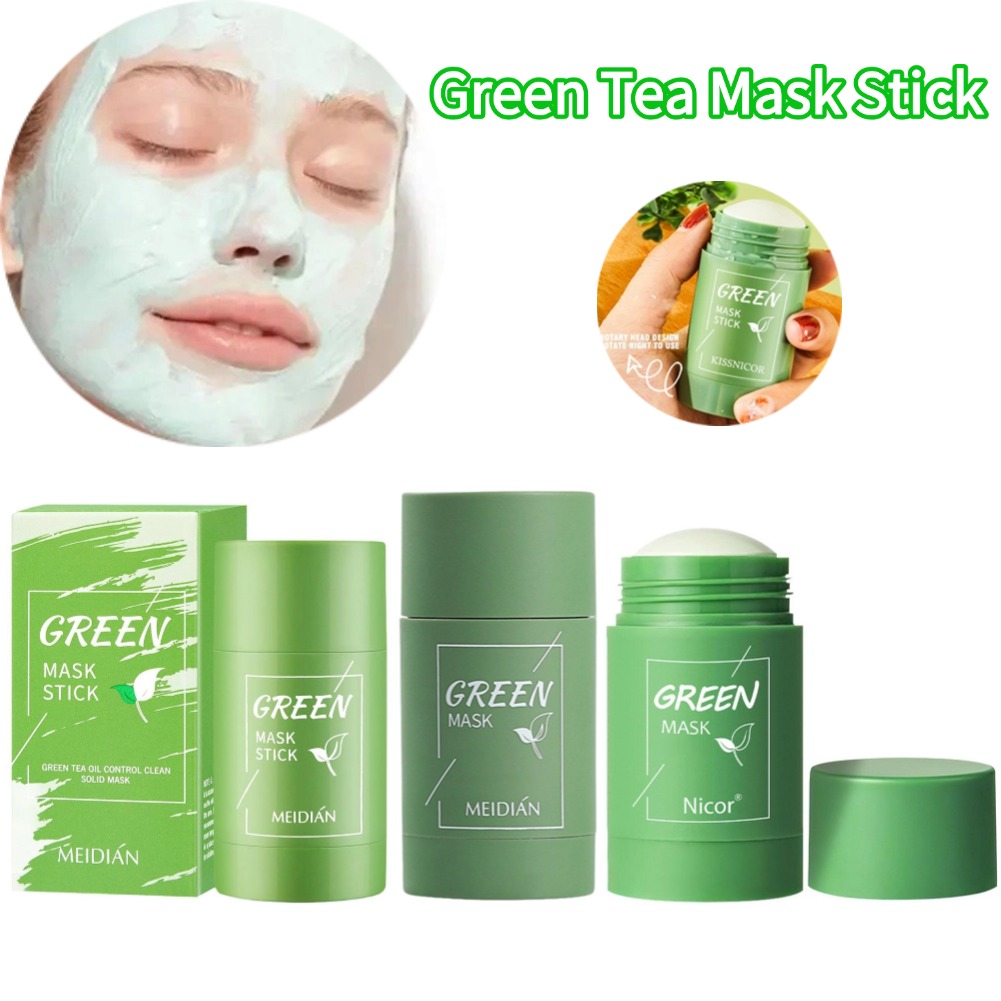 Green Tea Cleansing Clay Mask - หน้ากากชาเขียว Stick Purifying Clay Oil Control