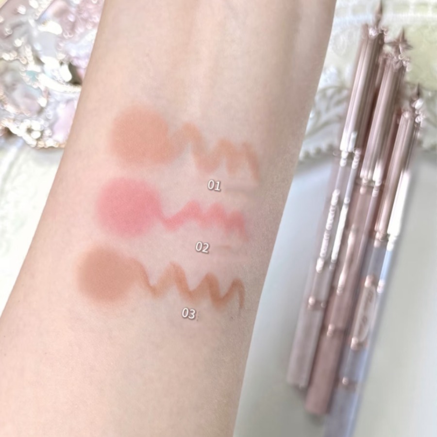 Matte Velvet Lip Tint Long Lasting - ดินสอเขียนขอบปาก Flowerknows Knight Unicorn เนื้อกำมะหยี่แบบแมตต์ ติดทนนาน