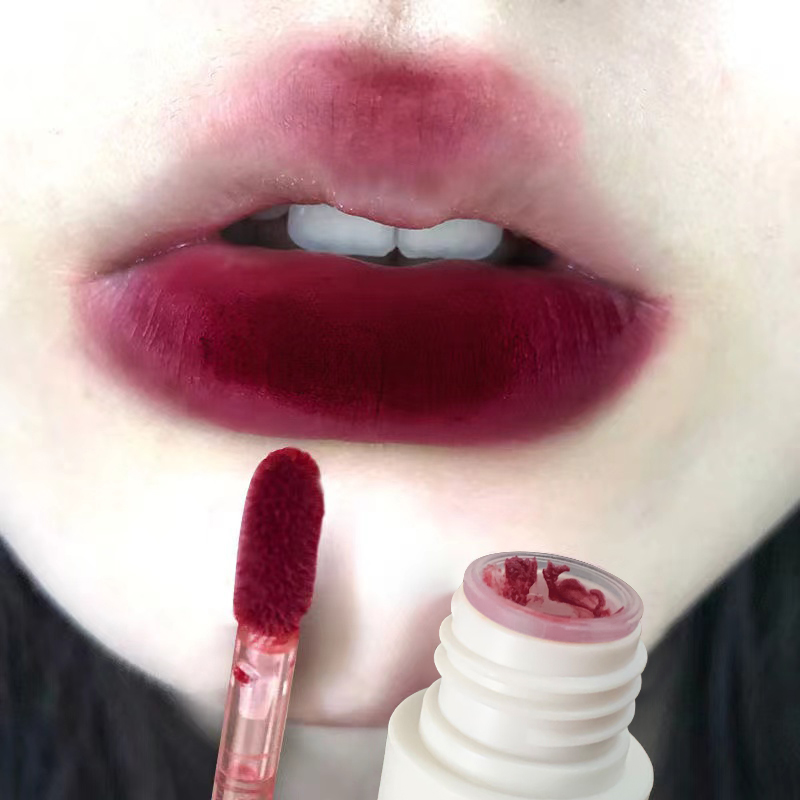 Matte Velvet Lip Tint Long Lasting - Matte Velvet Lip GLOSS กันน้ําลิปสติก Nude