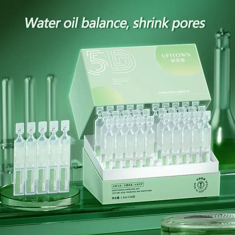 Niacinamide Pore Shrinking Essence - เซรั่มกระชับรูขุมขน 30 ชิ้น ผสมกรดซาลิไซลิก 5D ไฮยาลูรอนิค