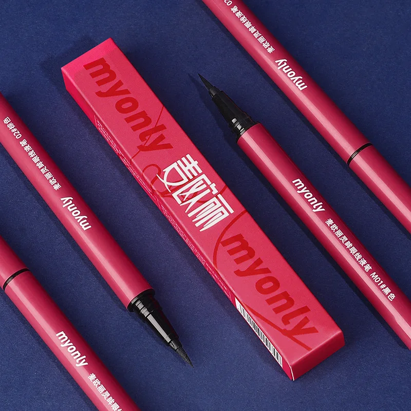 Waterproof Liquid Eyeliner Pen - อายไลเนอร์เนื้อละเอียดเป็นพิเศษ เรียบเนียน กันน้ำ กันเหงื่อ ติดทนนาน ไม่เลอะง่าย