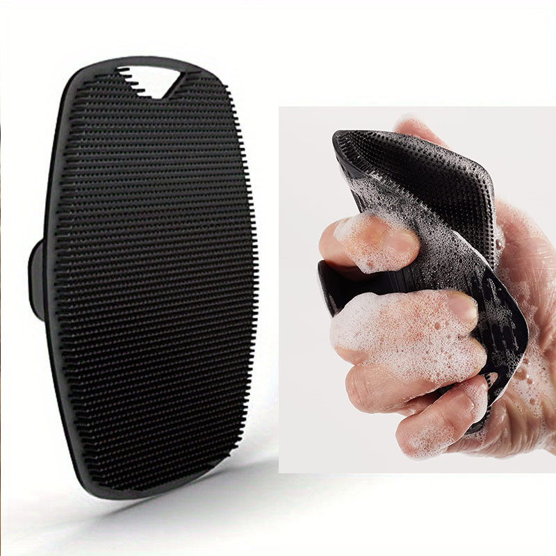 Silicone Face Scrubber Electric - แปรงอาบน้ำซิลิโคนขัดผิวแบบพกพา นวดอ่อนโยน แปรงทำความสะอาดใบหน้า อุปกรณ์อาบน้ำ แปรงทำความสะอาดผิวหน้า MYS007