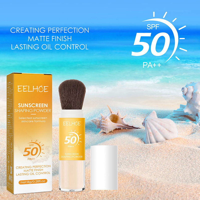 Spf 50 Waterproof Sunscreen - SPF50 ครีมกันแดด Setting Loose Powder Face