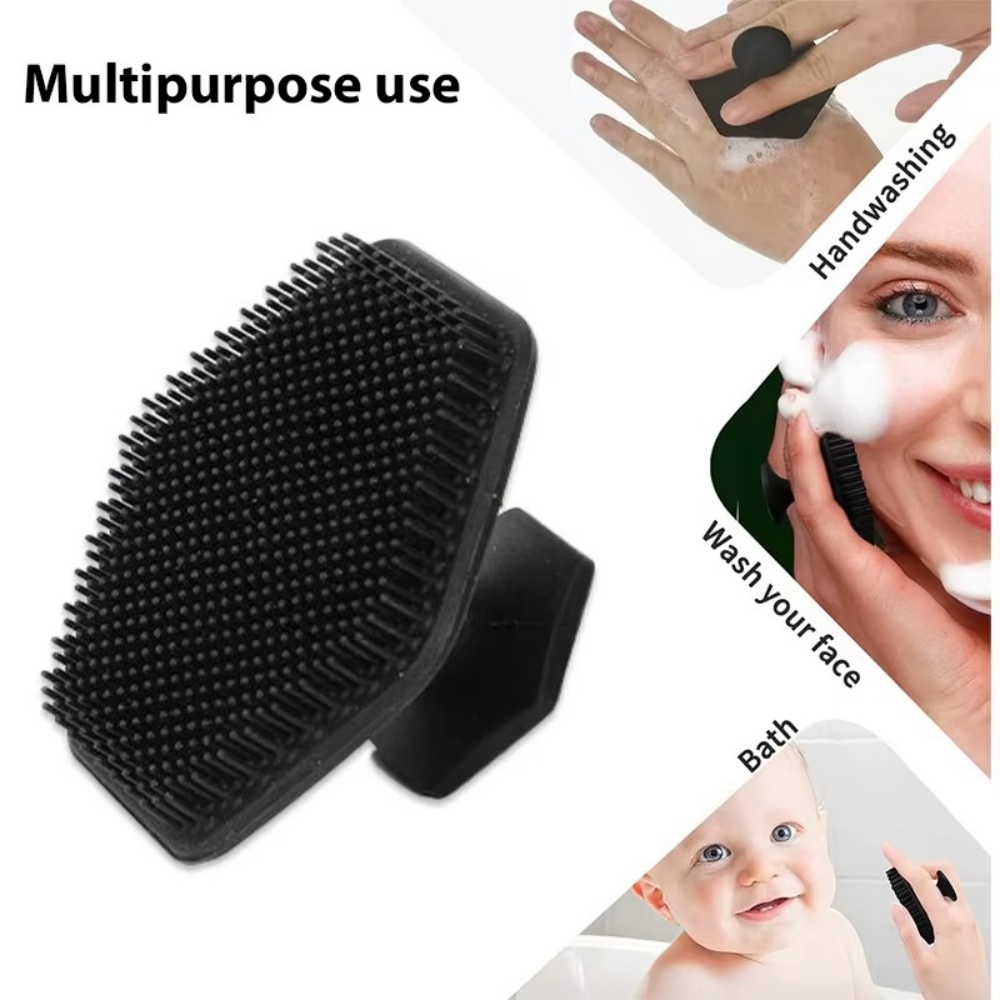 Silicone Face Scrubber Electric - แปรงทำความสะอาดผิวหน้าซิลิโคน แปรงขัดผิวหน้าเพื่อการทำความสะอาดล้ำลึก นวดหน้า แปรงขัดผิวหน้า อุปกรณ์ดูแลผิวหน้าสำหรับผู้ชาย