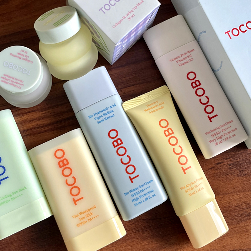 Spf 50 Waterproof Sunscreen - ครีมกันแดดแบบแท่ง Tocobo สูตรสดชื่น SPF50 แบรนด์เกาหลีขายดี ปกป้องสูง