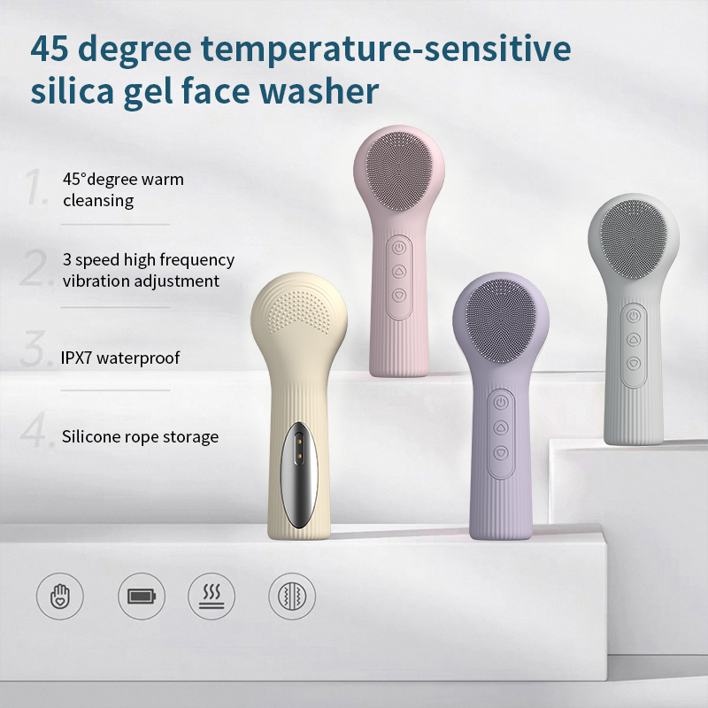 แปรงทำความสะอาดผิวหน้าซิลิโคนแ - Silicone Face Scrubber Electric บทวิจารณ์และราคา