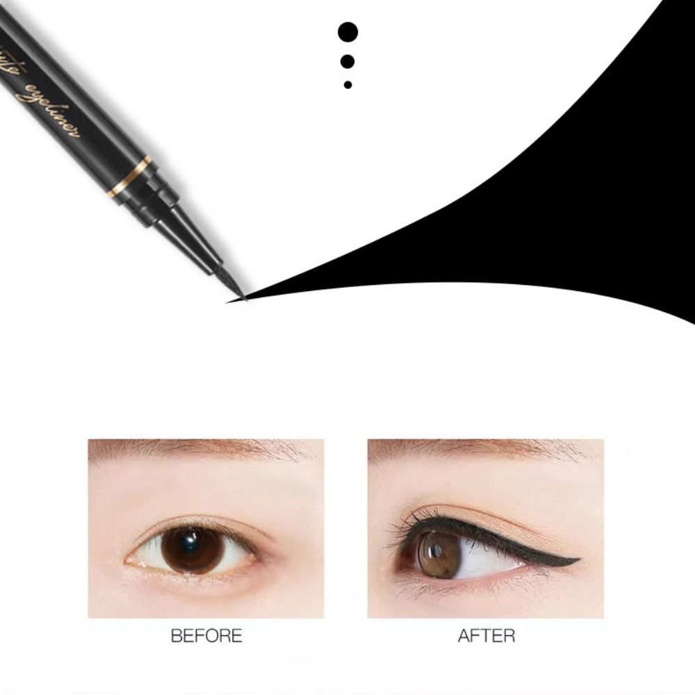 อายไลเนอร์สีดำกันน้ำติดทนนาน แ - Waterproof Liquid Eyeliner Pen บทวิจารณ์และราคา