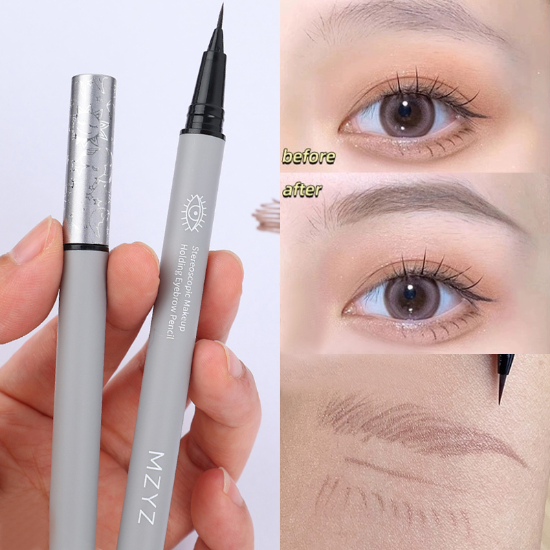 Multifunctional Liquid Eyebrow - Waterproof Liquid Eyeliner Pen บทวิจารณ์และราคา