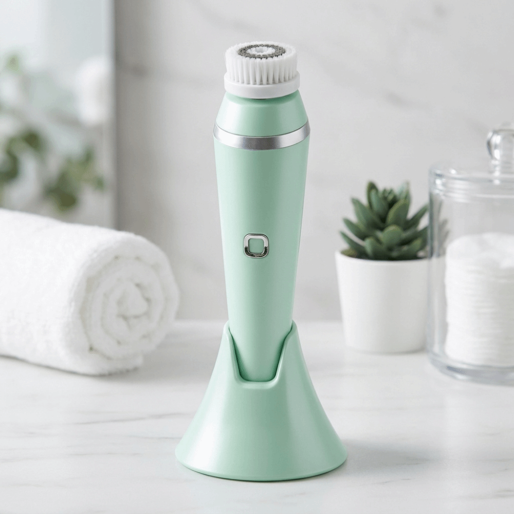 แปรงทำความสะอาดผิวหน้าไฟฟ้าซิล - Silicone Face Scrubber Electric บทวิจารณ์และราคา