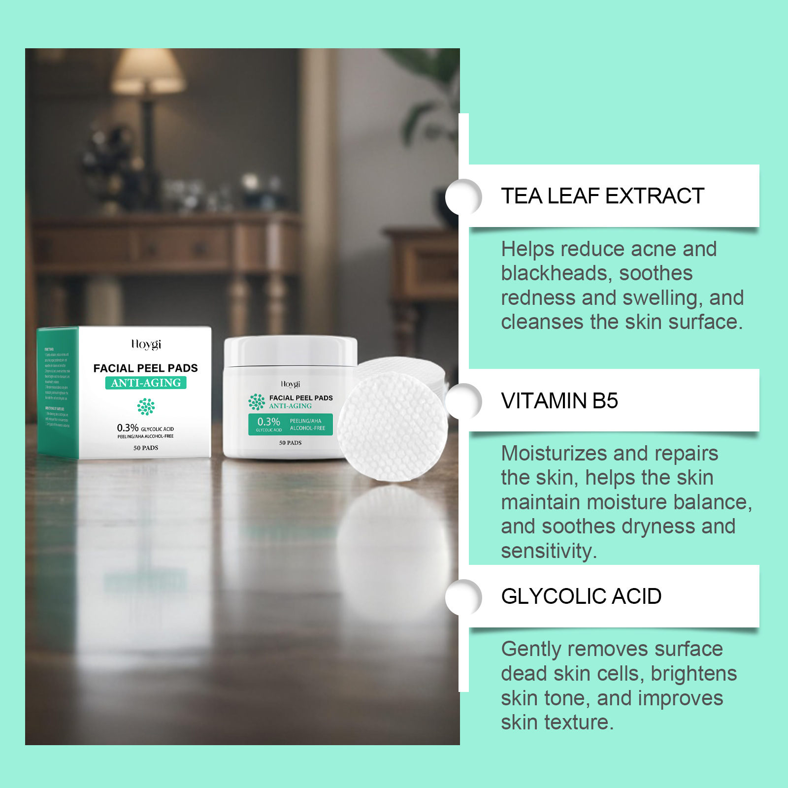 Glycolic Acid สําลีแผ่นรูขุมขน - Salicylic Acid Blackhead Remover บทวิจารณ์และราคา
