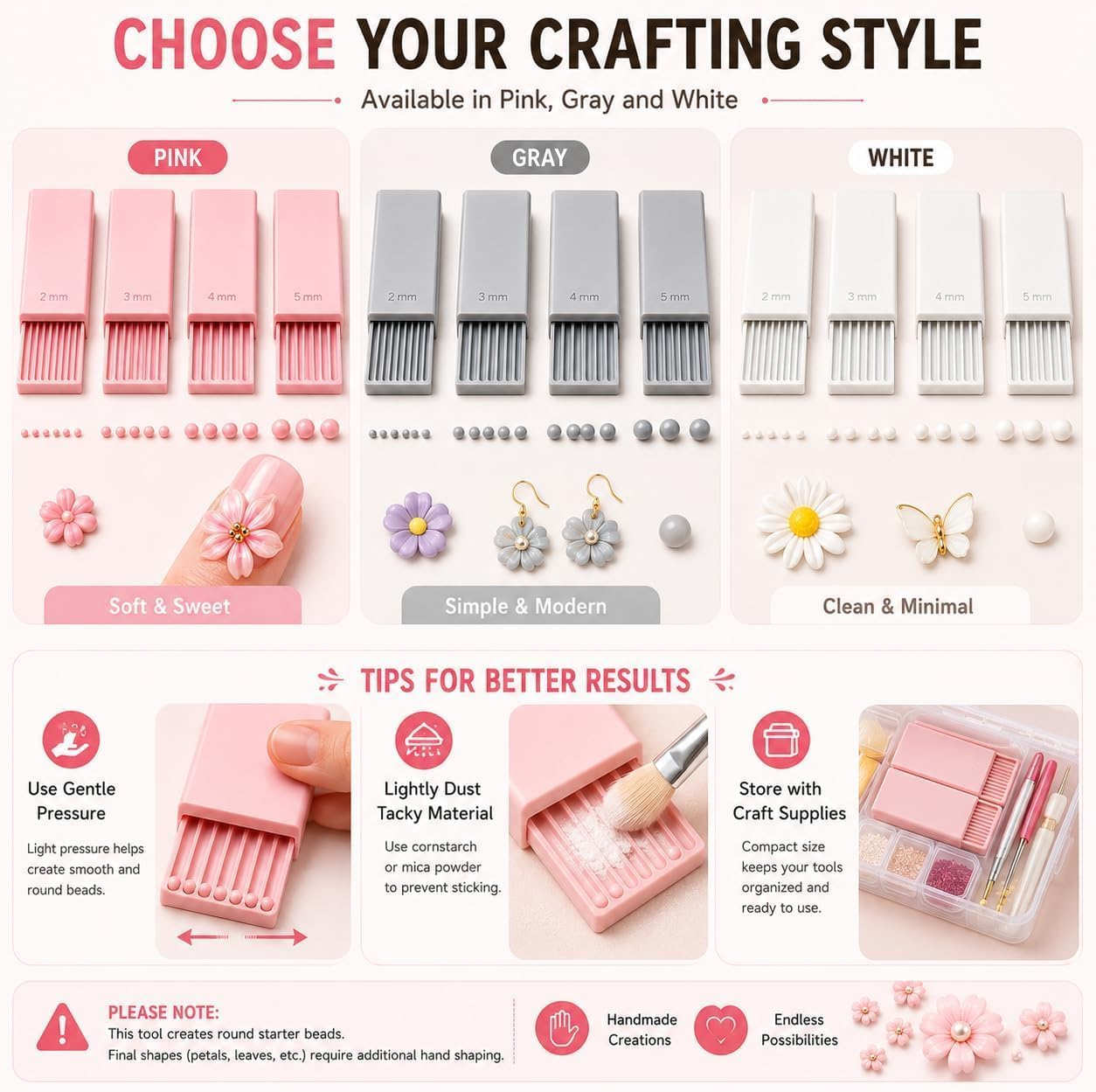 เครื่องมือทำลูกปัดเจล 3D สำหรั - Nail Art บทวิจารณ์และราคา