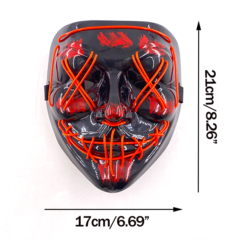 ไร้สายนีออน LED Purge Mask Glo - Led Light Therapy Face Mask บทวิจารณ์และราคา
