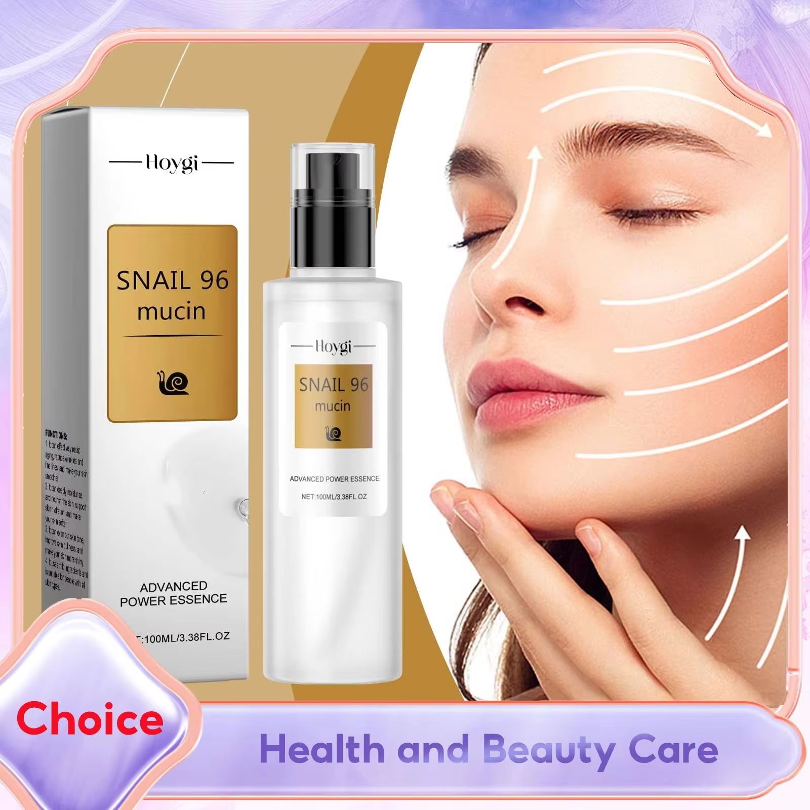 เซรั่มบำรุงผิวหน้าสารสกัดเมือก - Snail Mucin 96 Repair Essence บทวิจารณ์และราคา