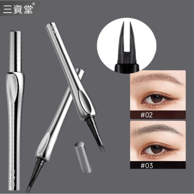 SANZITANG 2 จุด Liquid ดินสอเข - Waterproof Liquid Eyeliner Pen บทวิจารณ์และราคา