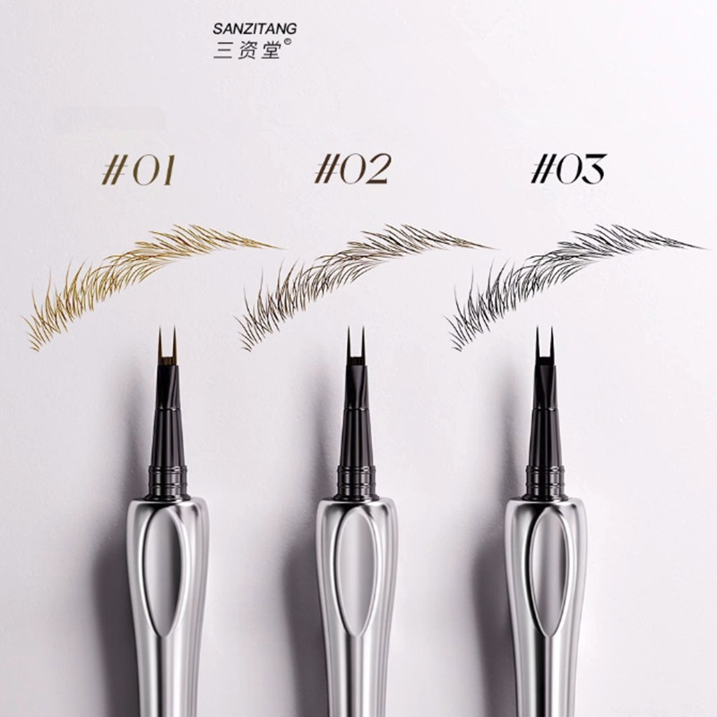 SANZITANG 2 จุด Liquid ดินสอเข - Waterproof Liquid Eyeliner Pen บทวิจารณ์และราคา