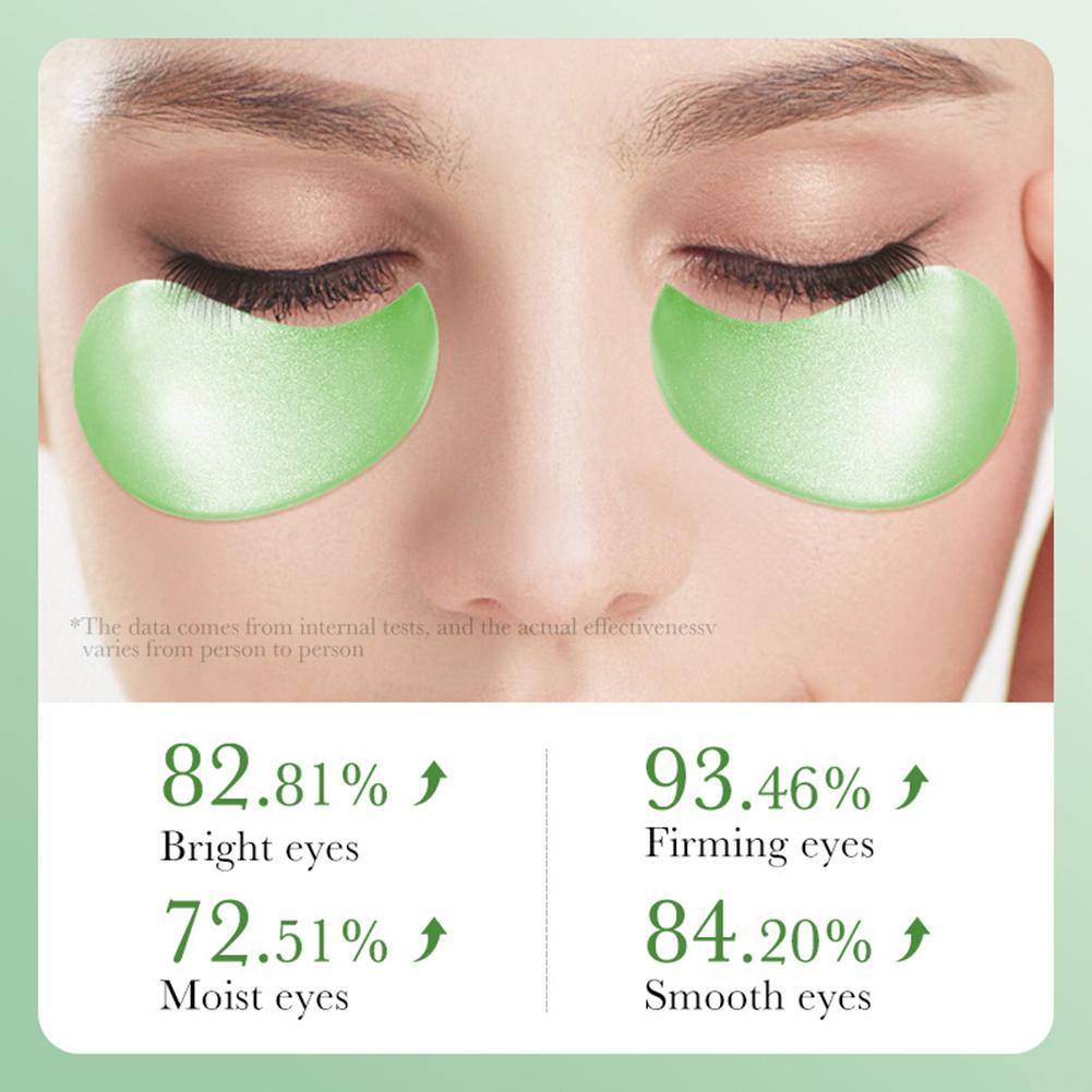 แผ่นมาส์กเจลว่านหางจระเข้ผสมคอ - Collagen Under Eye Patches บทวิจารณ์และราคา