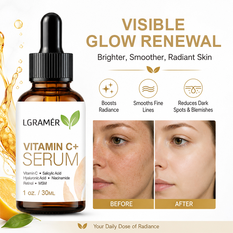 เซรั่มบำรุงผิวหน้าวิตามินซี+ไฮ - Hyaluronic Acid Facial Serum บทวิจารณ์และราคา