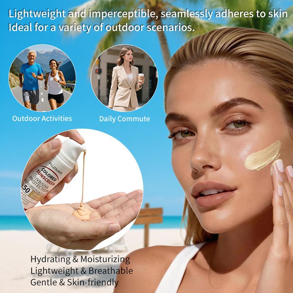 ครีมกันแดดหลายเฉดสี SPF50 PA++ - Spf 50 Waterproof Sunscreen บทวิจารณ์และราคา