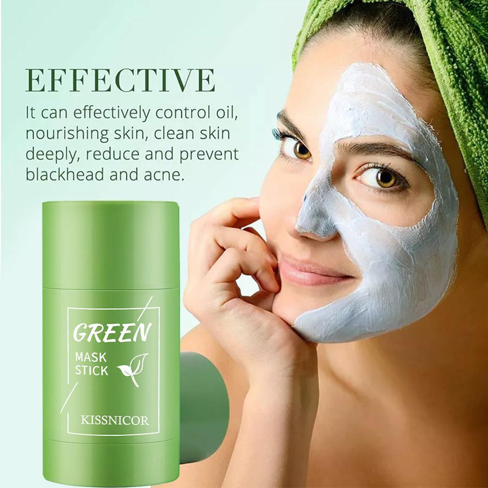 หน้ากากชาเขียว Stick Purifying - Green Tea Cleansing Clay Mask บทวิจารณ์และราคา
