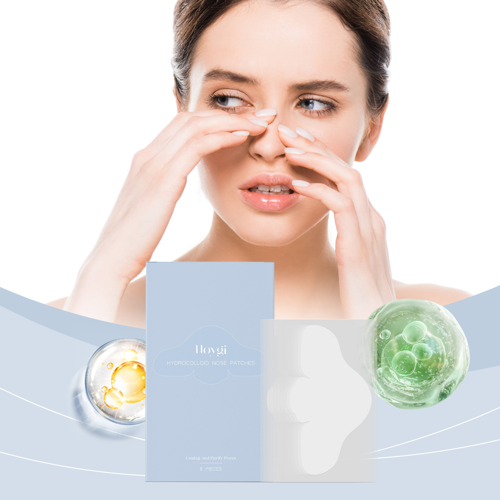 Salicylic Acid Nose Pore Strip - Salicylic Acid Blackhead Remover บทวิจารณ์และราคา