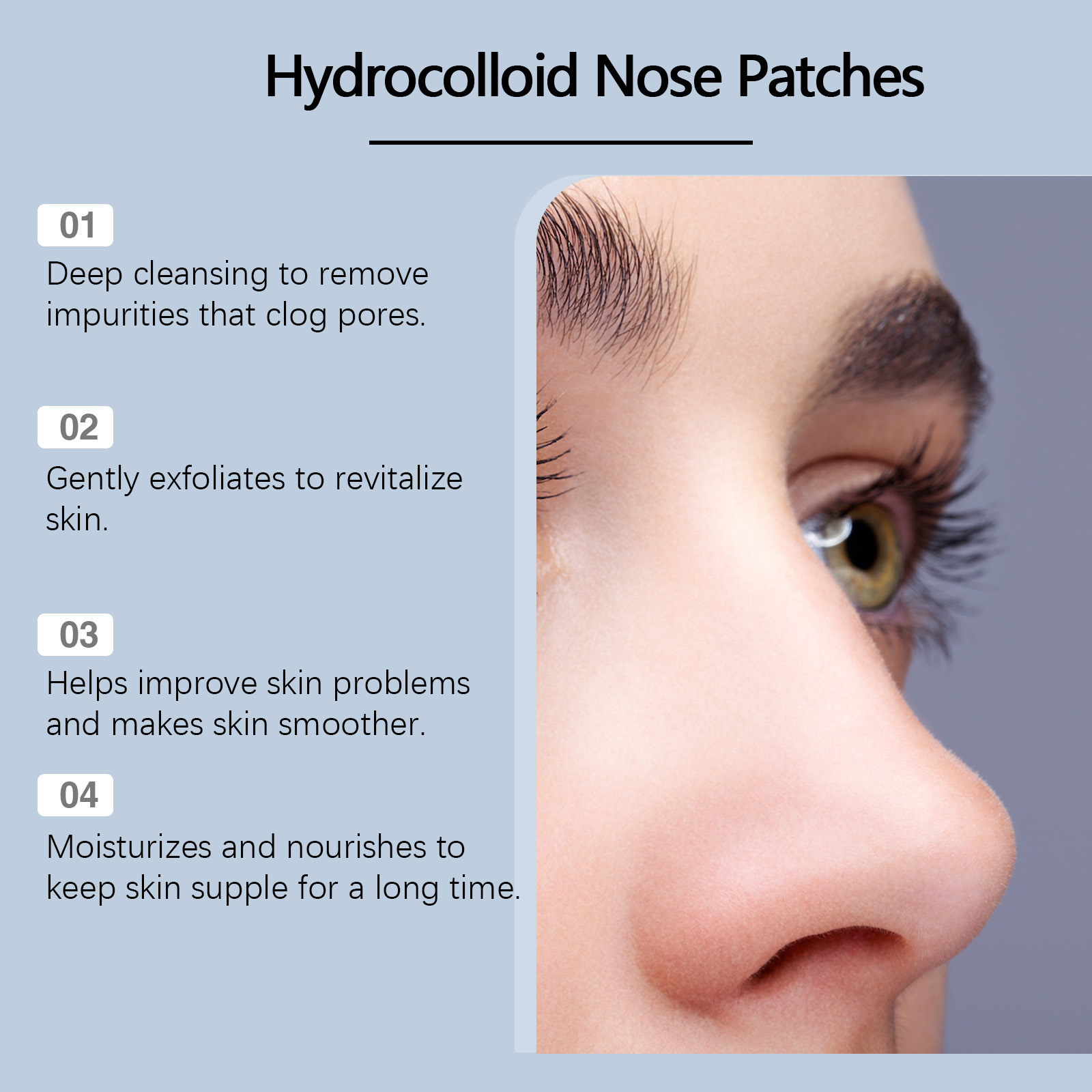 Salicylic Acid Nose Pore Strip - Salicylic Acid Blackhead Remover บทวิจารณ์และราคา