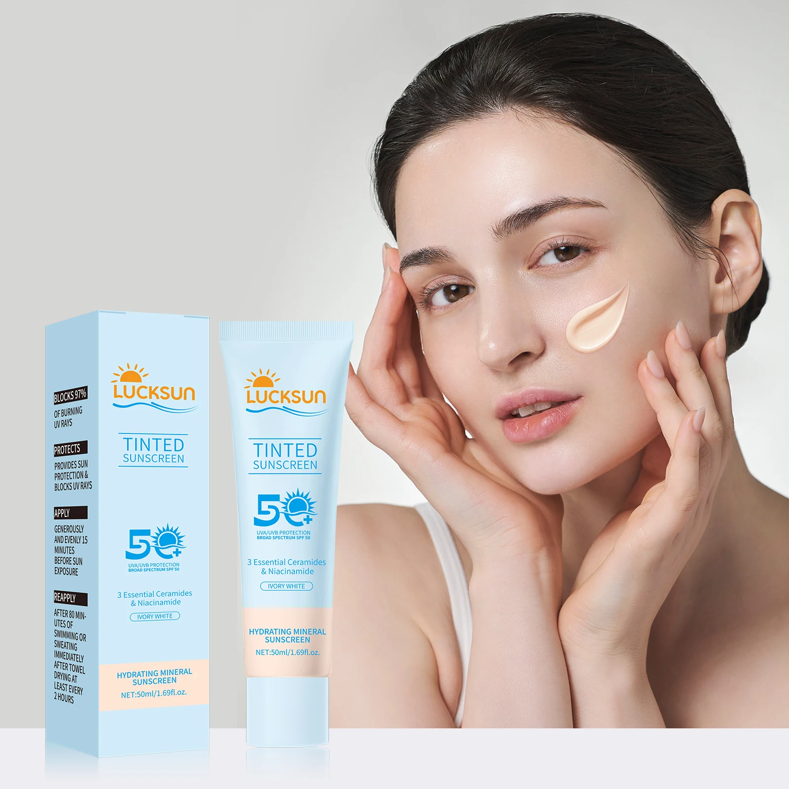 ครีมกันแดด SPF50+ ให้การปกป้อง - Spf 50 Waterproof Sunscreen บทวิจารณ์และราคา