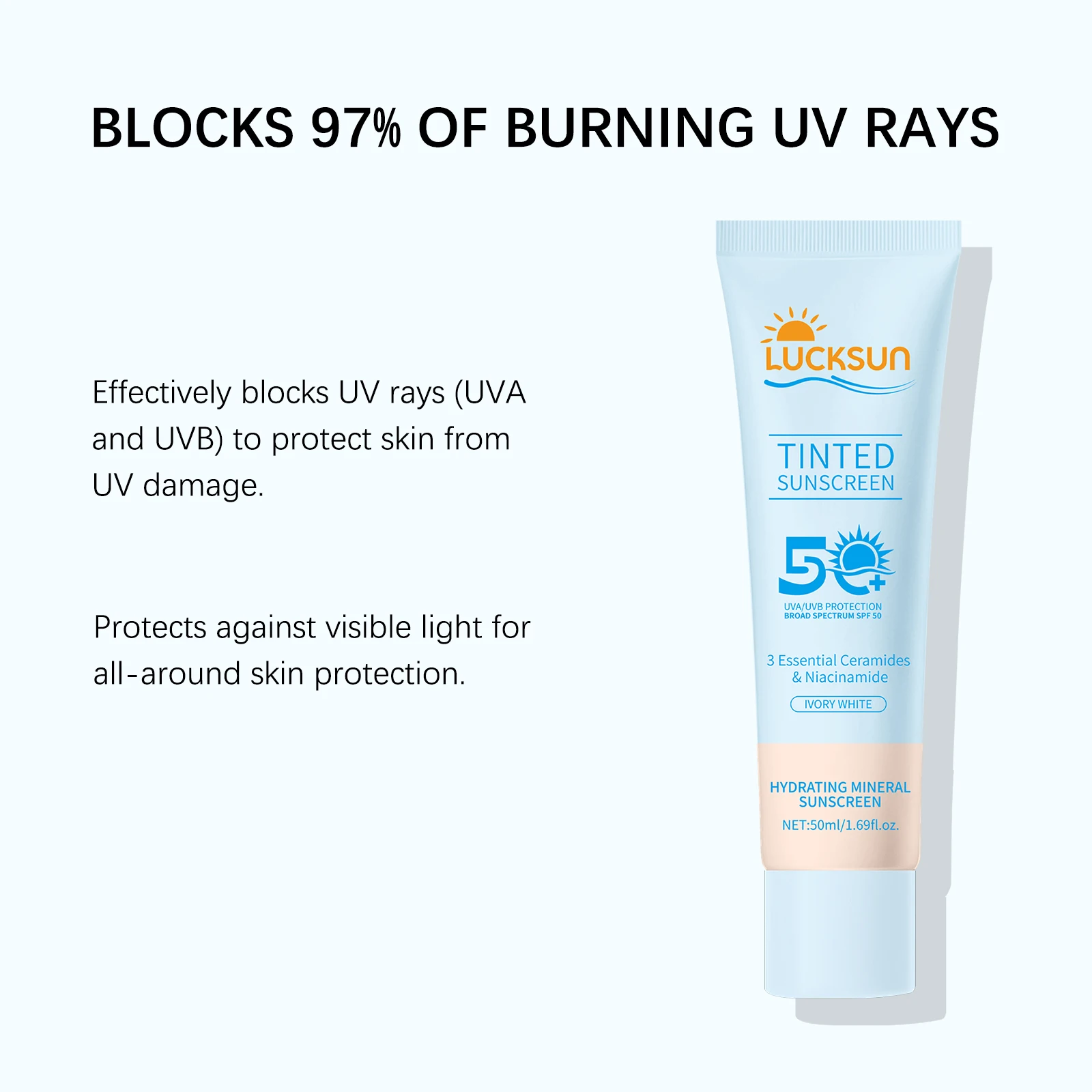ครีมกันแดด SPF50+ ให้การปกป้อง - Spf 50 Waterproof Sunscreen บทวิจารณ์และราคา