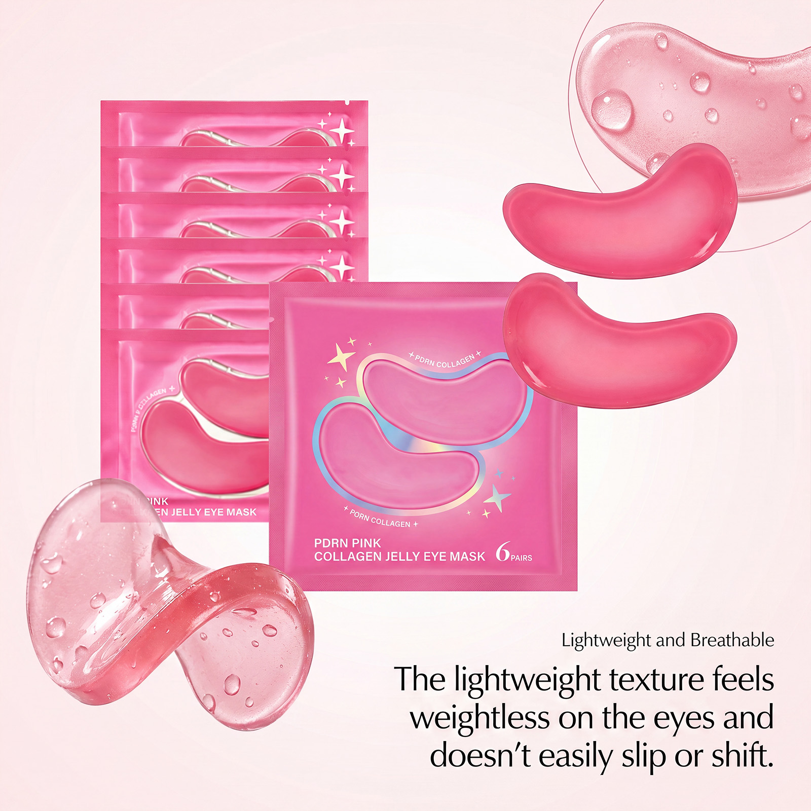 มาส์กใต้ตาคอลลาเจน ไนอะซินาไมด - Collagen Under Eye Patches บทวิจารณ์และราคา