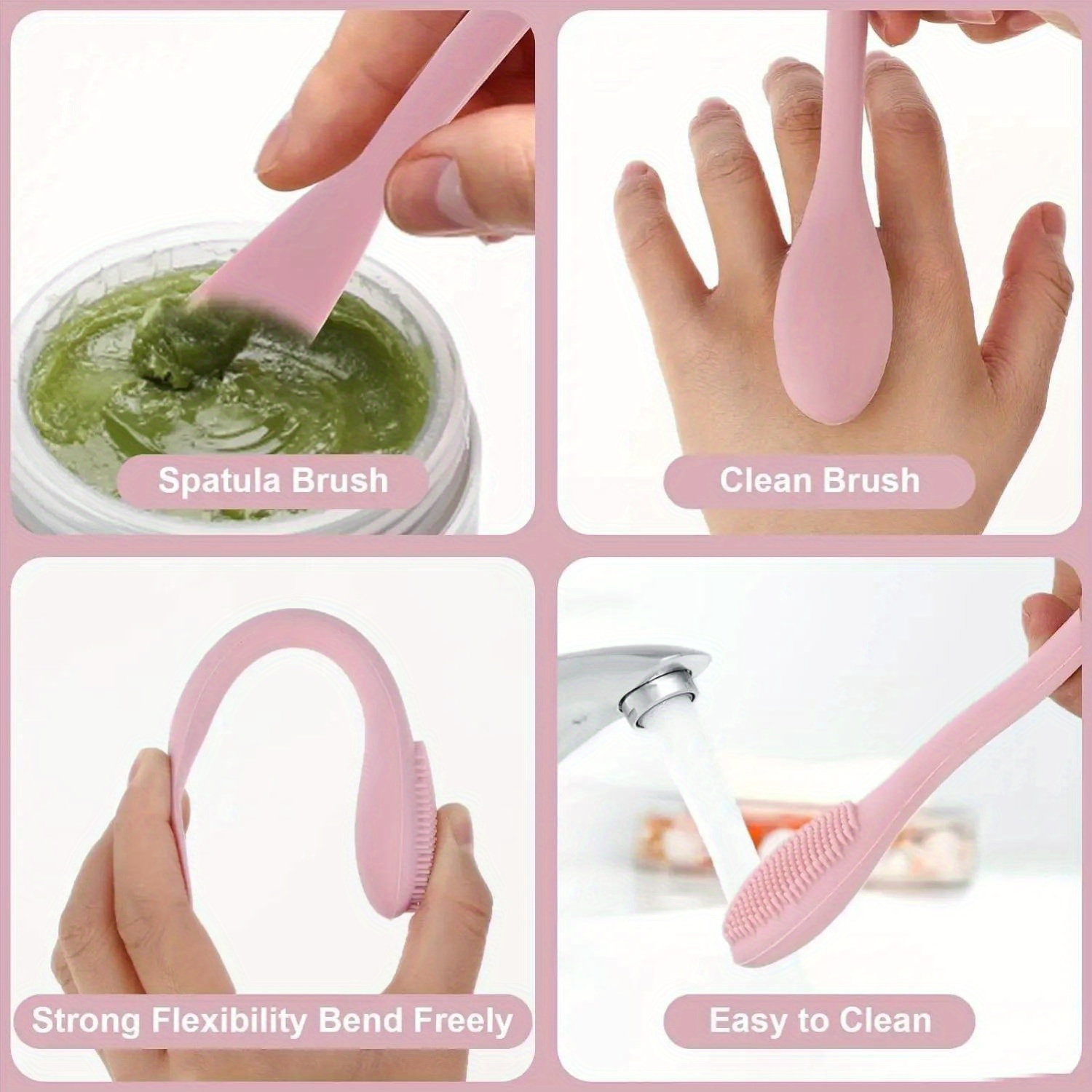 Double HEAD Facial Mask แปรงซิ - Silicone Face Scrubber Electric บทวิจารณ์และราคา