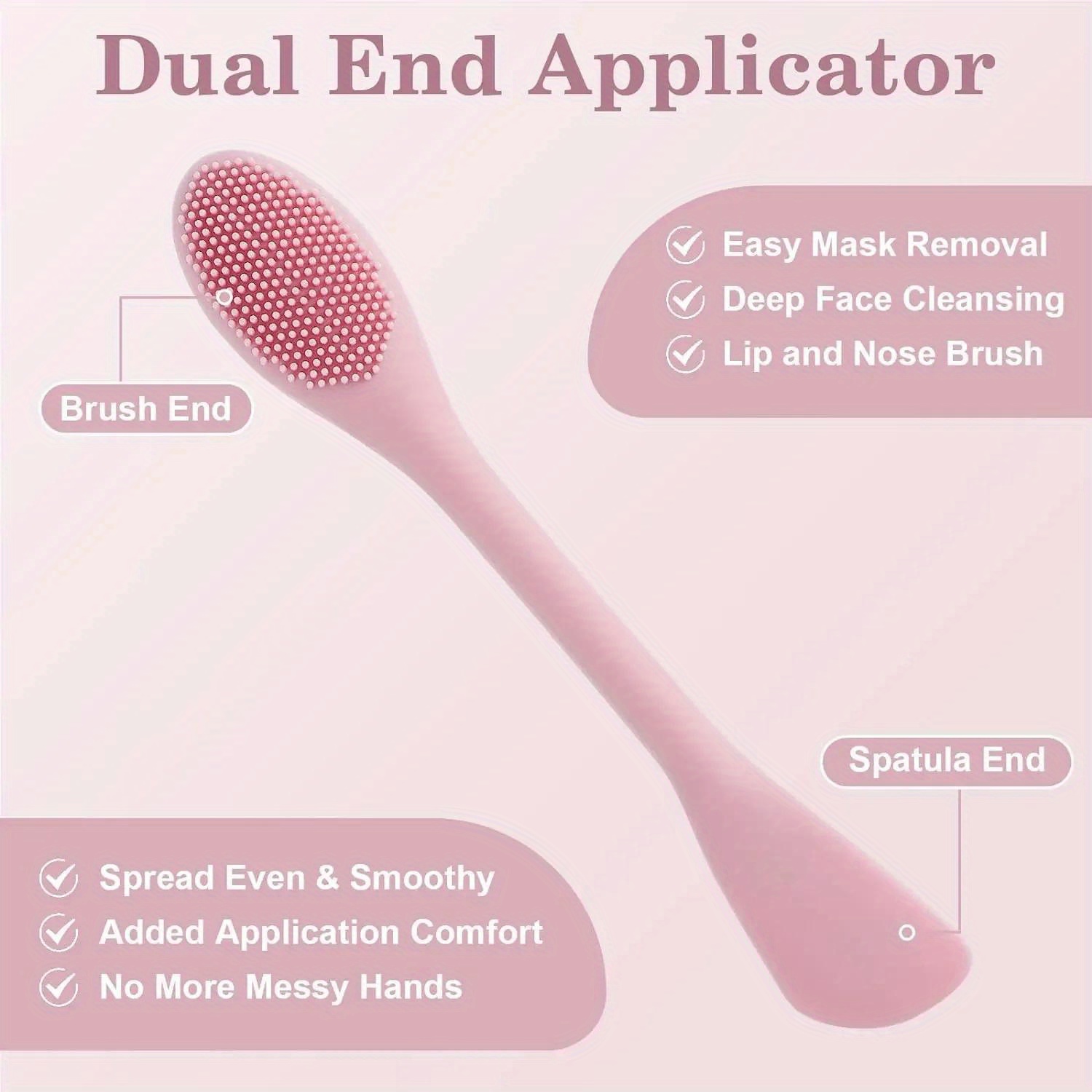 Double HEAD Facial Mask แปรงซิ - Silicone Face Scrubber Electric บทวิจารณ์และราคา