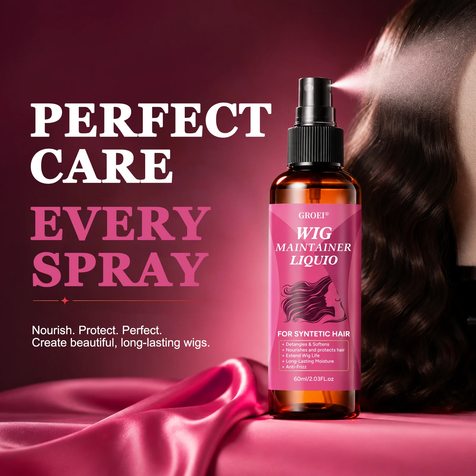 สเปรย์บำรุงวิกผมป้องกันผมชี้ฟู - Hair Care บทวิจารณ์และราคา