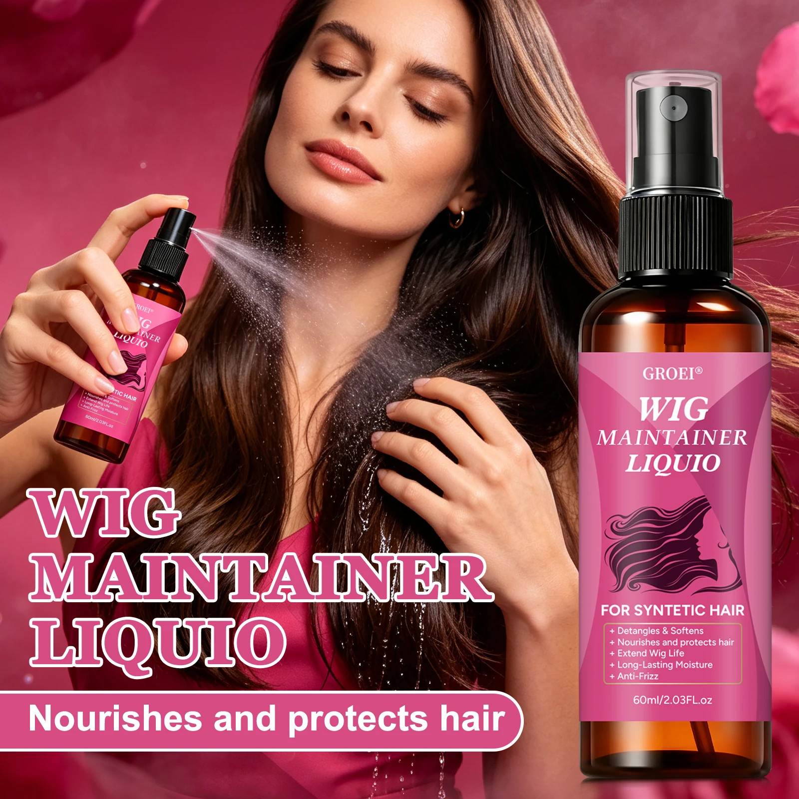 สเปรย์บำรุงวิกผมป้องกันผมชี้ฟู - Hair Care บทวิจารณ์และราคา