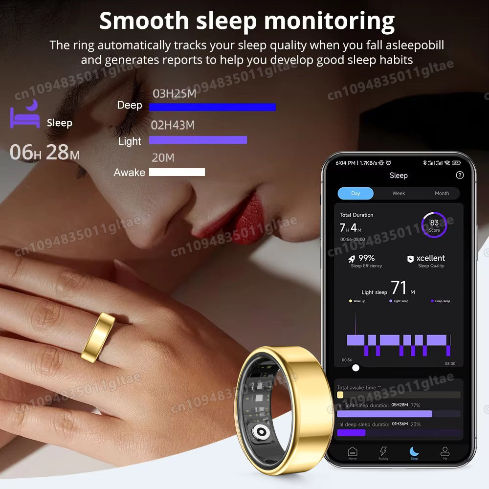 แหวนอัจฉริยะ R10 พร้อมเคสชาร์จ - Health Monitors บทวิจารณ์และราคา