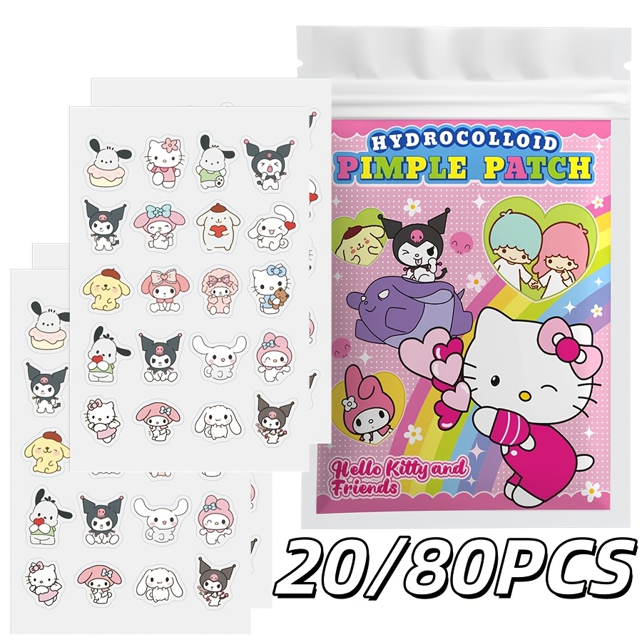 20/80 ชิ้น ซานริโอ เฮลโล คิตตี - Hydrocolloid Pimple Patch บทวิจารณ์และราคา