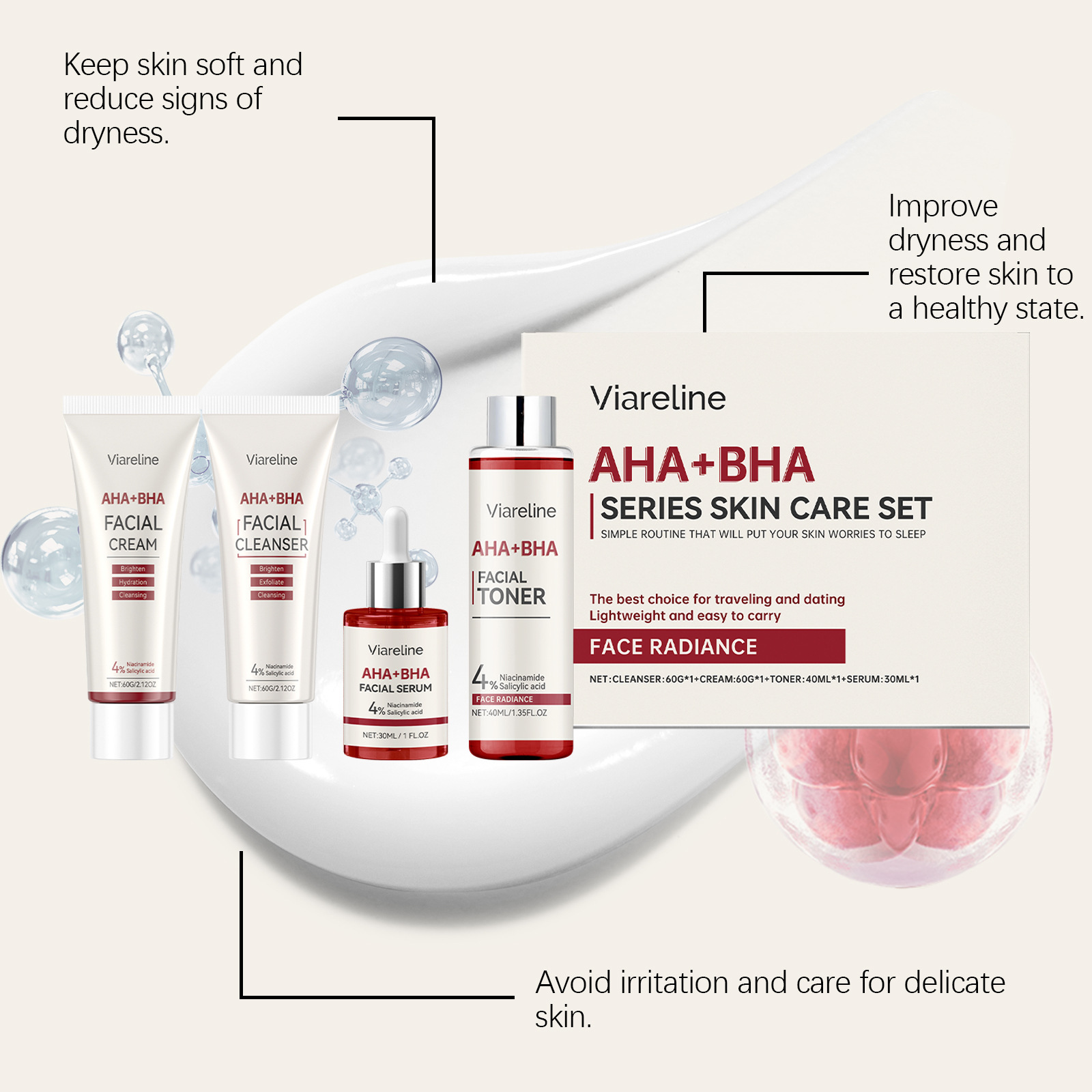 กรดซาลิไซลิก AHA BHA ชุดผลิตภั - Salicylic Acid Blackhead Remover บทวิจารณ์และราคา