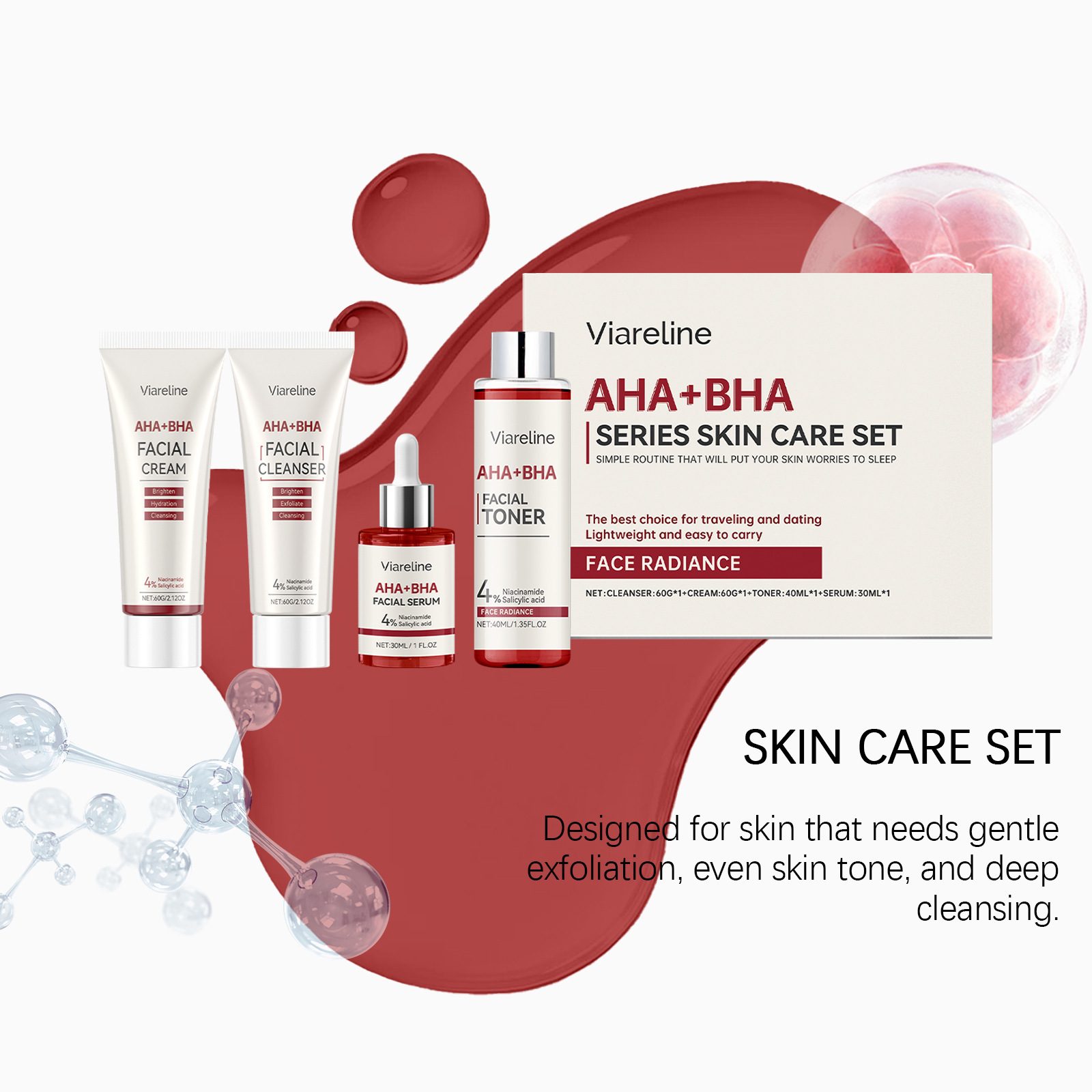 กรดซาลิไซลิก AHA BHA ชุดผลิตภั - Salicylic Acid Blackhead Remover บทวิจารณ์และราคา