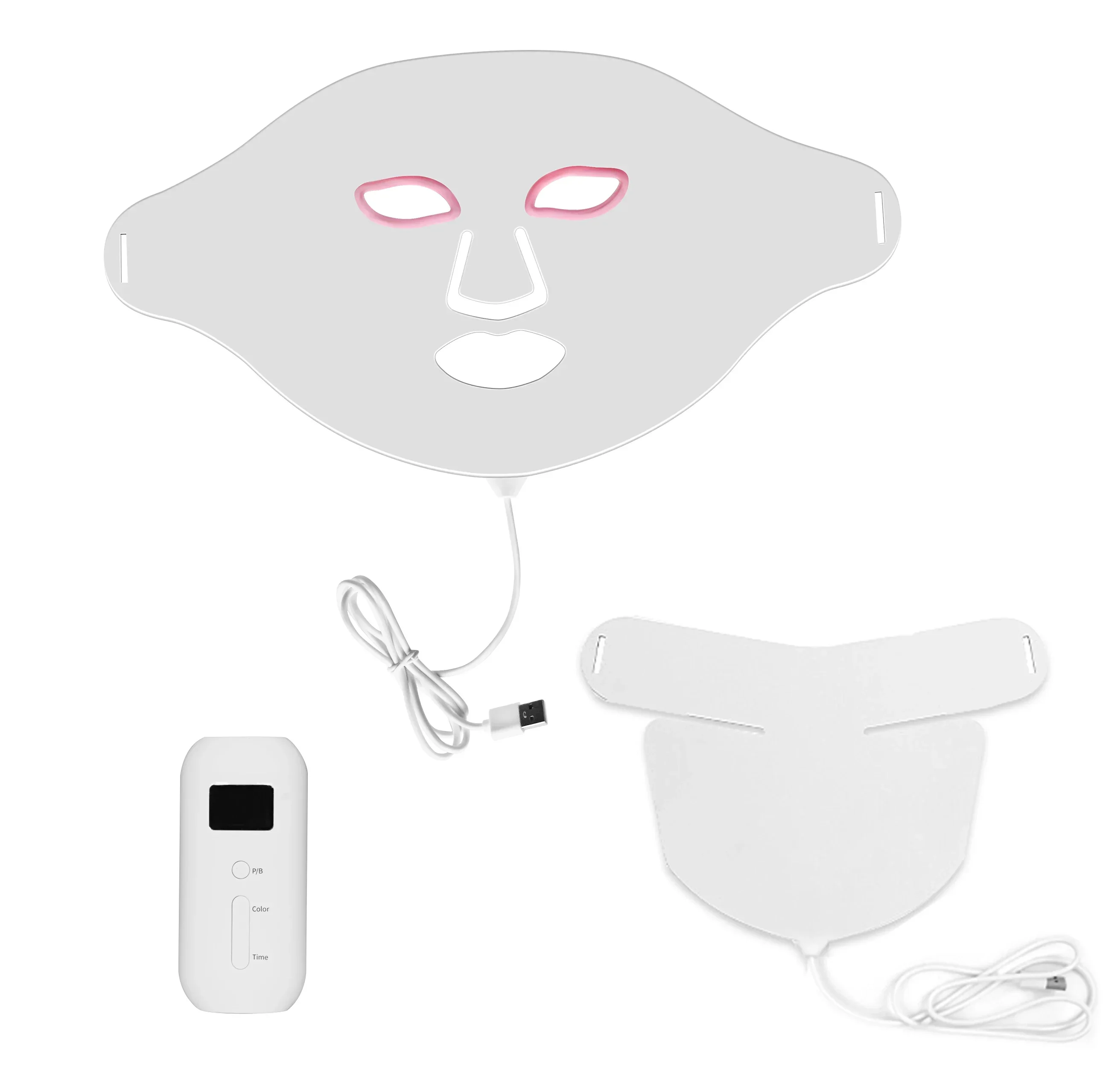 หน้ากากซิลิโคน LED บำบัดแสงสีแ - Led Light Therapy Face Mask บทวิจารณ์และราคา