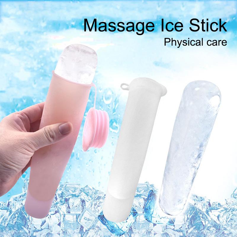 ถาดน้ำแข็งซิลิโคนรูปทรงลูกบาศก - Face Ice Roller Puffiness บทวิจารณ์และราคา