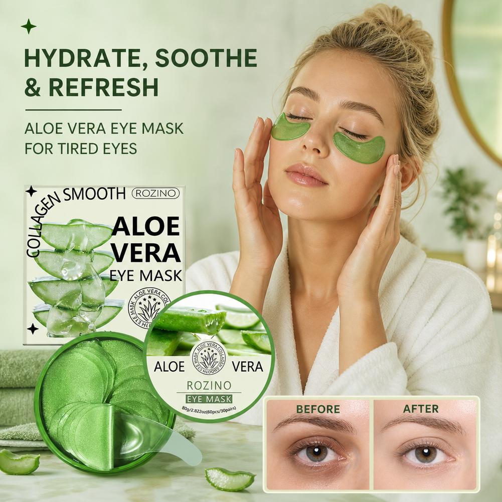 มาส์กใต้ตาคอลลาเจนว่านหางจระเข - Collagen Under Eye Patches บทวิจารณ์และราคา