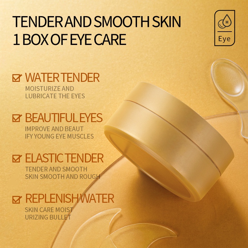 60 ชิ้น Golden Collagen Avocad - Collagen Under Eye Patches บทวิจารณ์และราคา