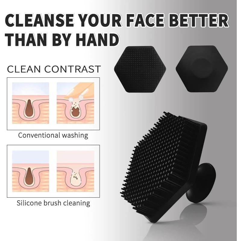 แปรงทำความสะอาดผิวหน้าซิลิโคน  - Silicone Face Scrubber Electric บทวิจารณ์และราคา
