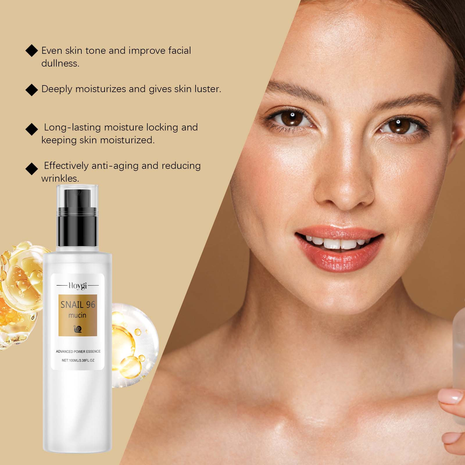 เอสเซนส์เมือกหอยทาก 96 มิวซิน  - Snail Mucin 96 Repair Essence บทวิจารณ์และราคา