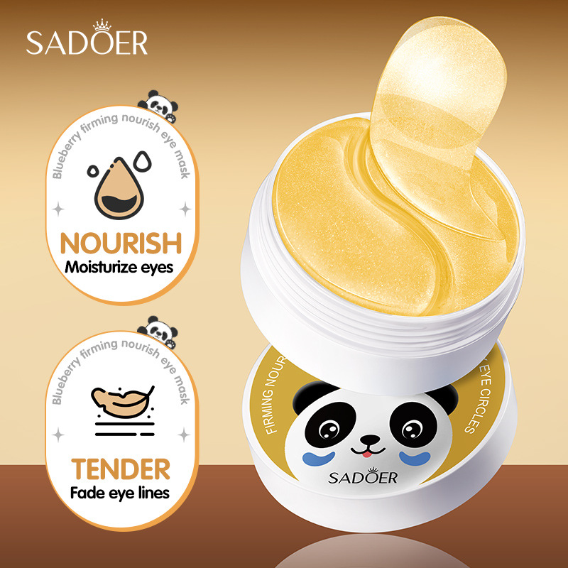 60pcs SADOER คริสตัล Collagen  - Collagen Under Eye Patches บทวิจารณ์และราคา