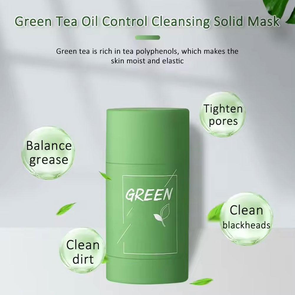 1/3PCS สีเขียวชา Clay Stick สํ - Green Tea Cleansing Clay Mask บทวิจารณ์และราคา