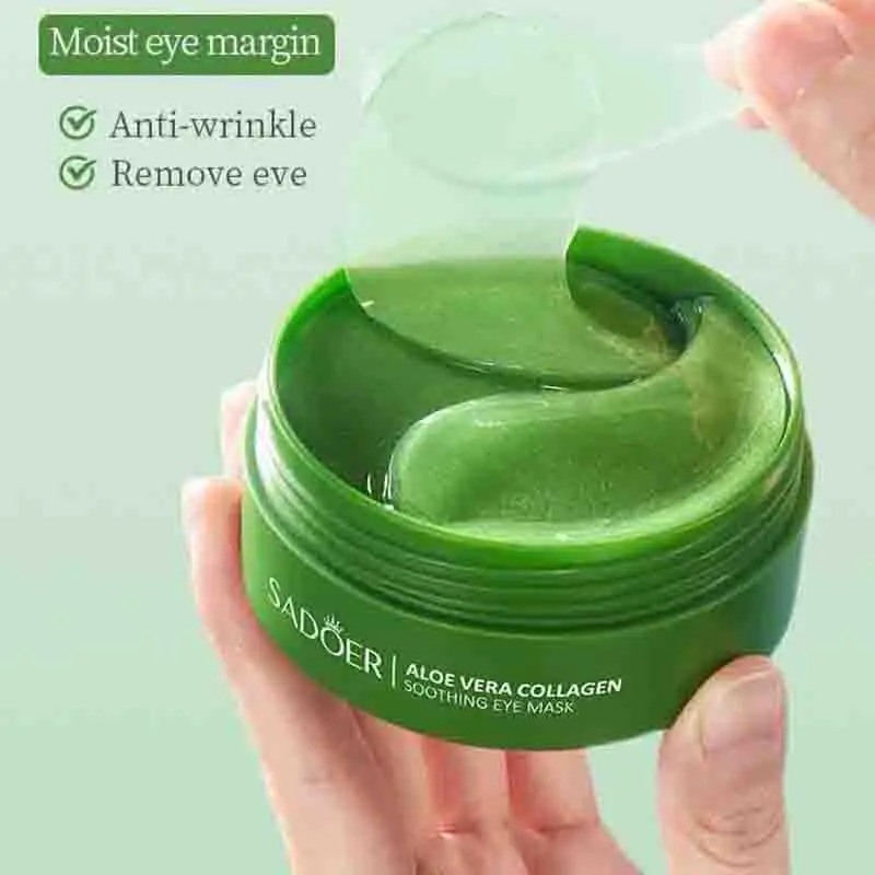 60pcs Aloe Vera Collagen Eye M - Collagen Under Eye Patches บทวิจารณ์และราคา