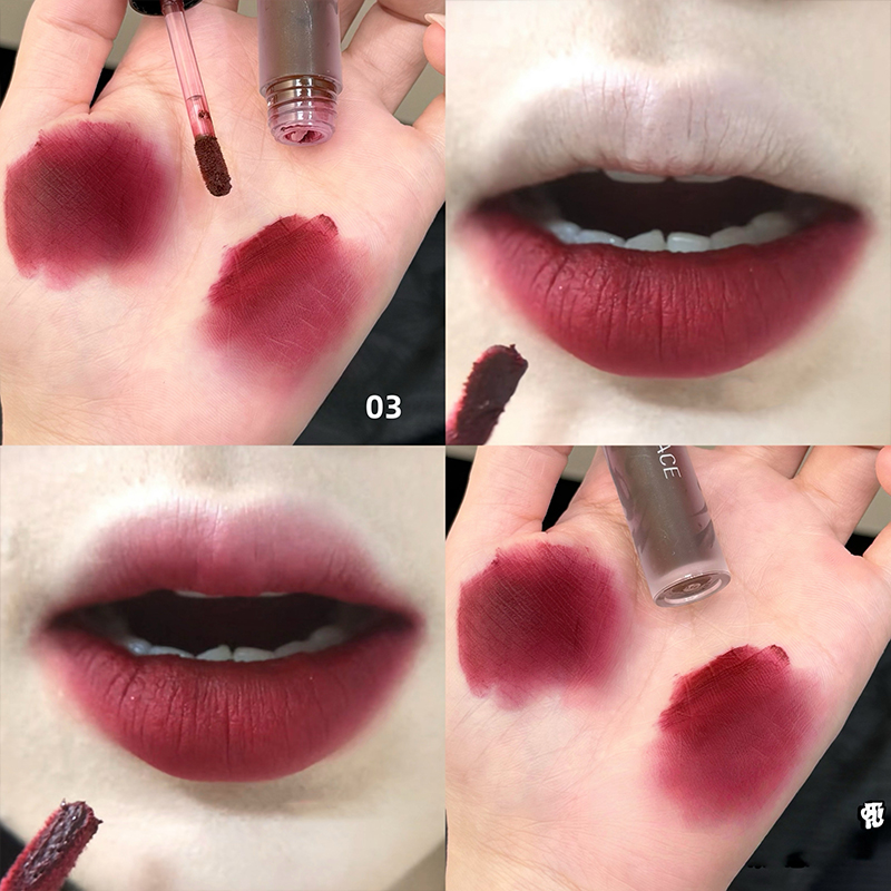 CACE ลิปสติกเนื้อแมทกำมะหยี่สี - Matte Velvet Lip Tint Long Lasting บทวิจารณ์และราคา