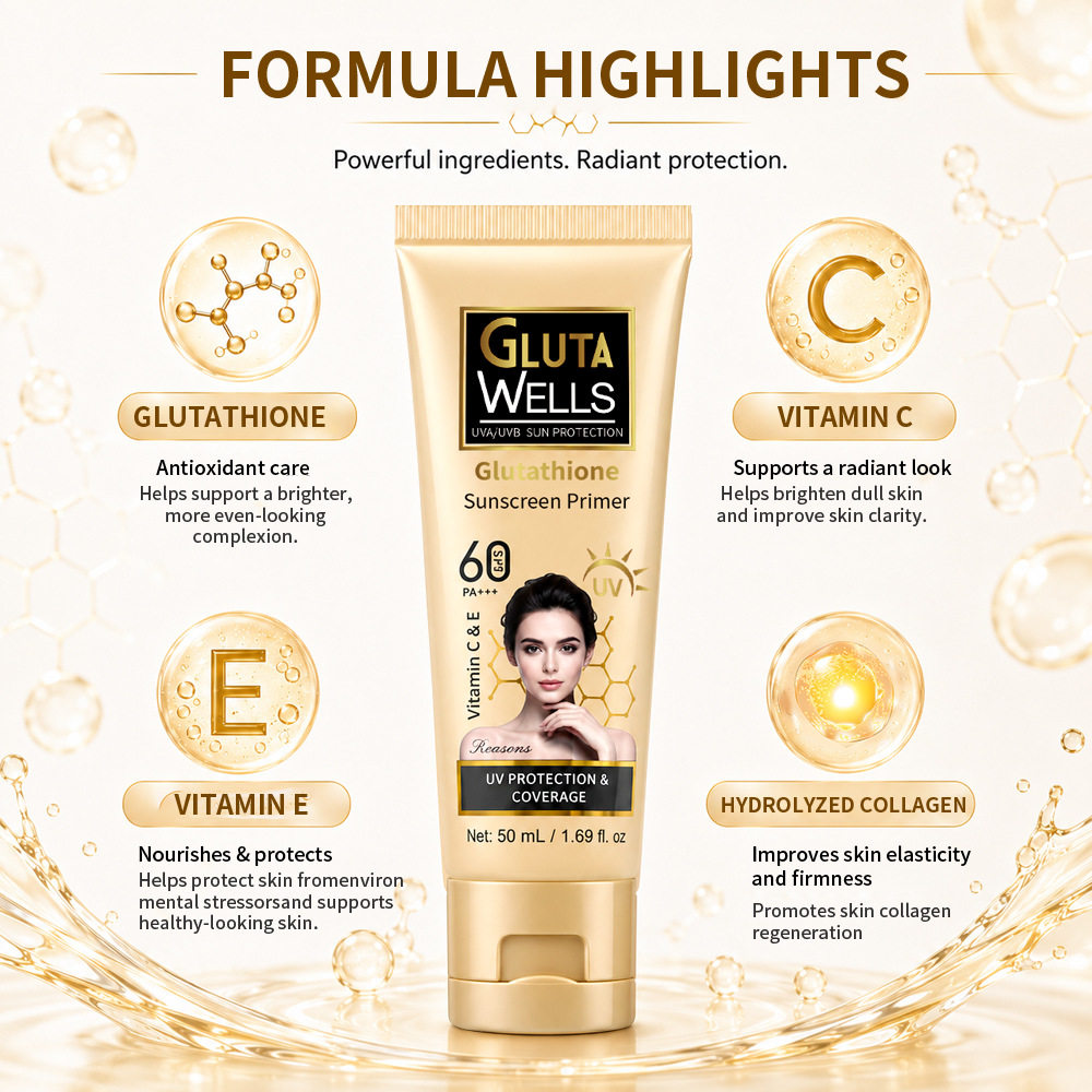 ครีมกันแดดหน้าขาวใส บำรุงผิวหน - Spf 50 Waterproof Sunscreen บทวิจารณ์และราคา