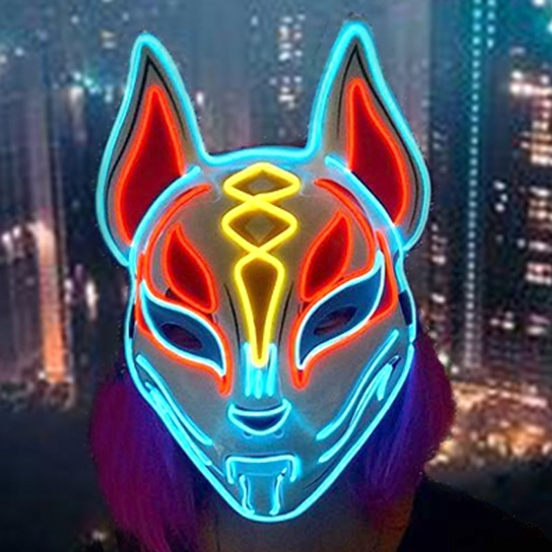 เรืองแสง Demon Slayer คอสเพลย์ - Led Light Therapy Face Mask บทวิจารณ์และราคา